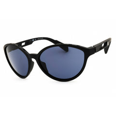Adidas Women's Sunglasses - Matte Black Cat Eye Shape Full Rim Frame | SP0012 02A