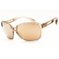 Adidas Women's Sunglasses - Shiny Light Brown Injected Propionate Frame | SP0013 45G