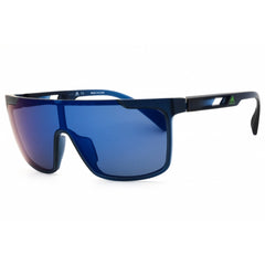 Adidas Men's Sunglasses - Blue Injected Propionate Shield Shape Frame | SP0020 92V