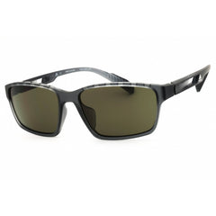 Adidas Men's Sunglasses - Grey Sport Wraparound Shape Full Rim Frame | SP0024 20N