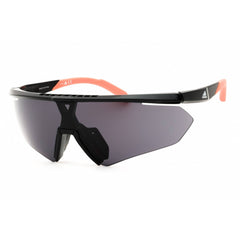 Adidas Unisex Sunglasses - Shiny Black Injected Propionate Shield Frame | SP0027 01A