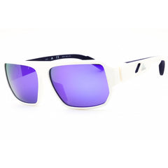 Adidas Men's Sunglasses - White Sport Wraparound Shape Full Rim Frame | SP0038 21Z