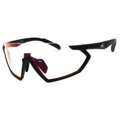 Adidas Unisex Sunglasses - Matte Black Injected Propionate Shield Frame | SP0041 02U