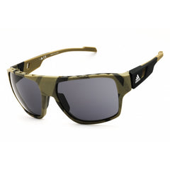 Adidas Men's Sunglasses - Light Green/Black Injected Propionate Frame | SP0046 95A
