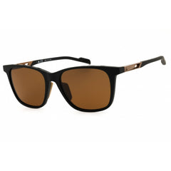 Adidas Men's Sunglasses - Matte Black Rectangular Shape Full Rim Frame | SP0051 02E