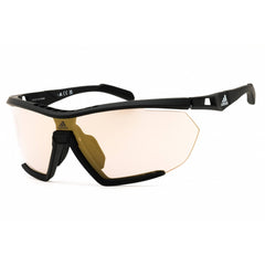 Adidas Men's Sunglasses - Matte Black Sport Wraparound Half Rim Frame | SP0072 02G