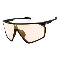 Adidas Men's Sunglasses - Matte Black Sport Wraparound Full Rim Frame | SP0073 02G