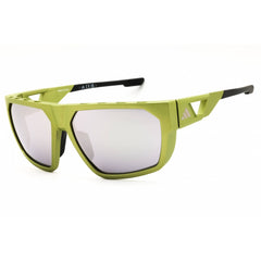 Adidas Unisex Sunglasses - Matte Light Green Injected Propionate Frame | SP0097 94Q