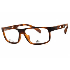 Adidas Men's Eyeglasses - Dark Havana Sport Wraparound Full Rim Frame | SP5003 052