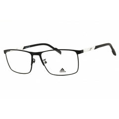 Adidas Men's Eyeglasses - Matte Black Metal Rectangular Full Rim Frame | SP5059 002