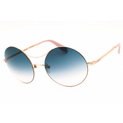 Adidas Women's Sunglasses - Gold/Pink Metal Round Shape Full Rim Frame | OR0002 33W