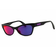 Adidas Women's Sunglasses - Shiny Black Cat Eye Shape Full Rim Frame | OR0010 01Z
