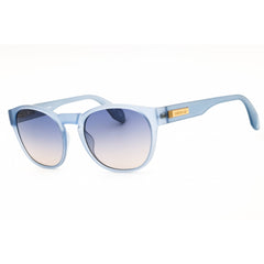 Adidas Unisex Sunglasses - Matte Blue Injected Propionate Round Frame | OR0014 91B