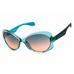 Adidas Women's Sunglasses - Shiny Turquoise Injected Propionate Frame | OR0020 87W
