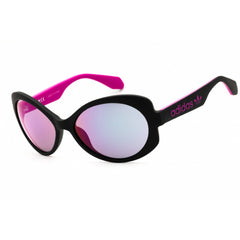 Adidas Women's Sunglasses - Matte Black Cat Eye Shape Full Rim Frame | OR0020 02U