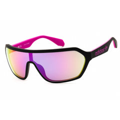 Adidas Unisex Sunglasses - Matte Black Injected Propionate Shield Frame | OR0022 02U