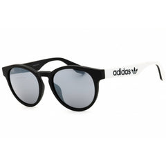 Adidas Unisex Sunglasses - Matte Black Injected Propionate Round Frame | OR0025 02C