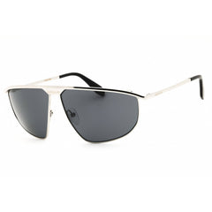 Adidas Men's Sunglasses - Shiny Palladium Metal Oval Shape Full Rim Frame | OR0028 16A