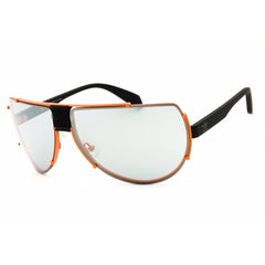 Adidas Men's Sunglasses - Matte Orange Metal Oval Shape Full Rim Frame | OR0031 43C