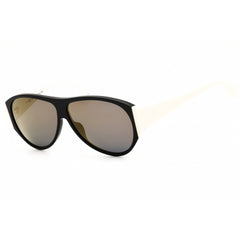 Adidas Women's Sunglasses - Black/White Acetate Oval Shape Full Rim Frame | OR0032 04G