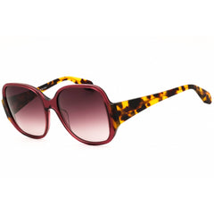 Adidas Women's Sunglasses - Shiny Pink Rectangular Shape Full Rim Frame | OR0033 72Z