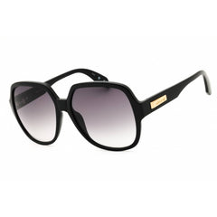 Adidas Women's Sunglasses - Shiny Black Oversized Shape Full Rim Frame | OR0034 01B