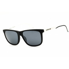 Adidas Men's Sunglasses - Matte Black Rectangular Shape Full Rim Frame | OR0040 02C