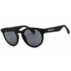 Adidas Unisex Sunglasses - Matte Black Injected Propionate Round Frame | OR0056 02A