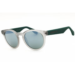 Adidas Unisex Sunglasses - Grey/Green Injected Propionate Round Frame | OR0056 20Q