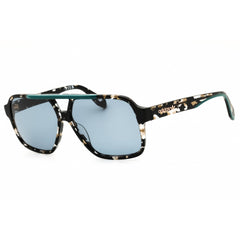 Adidas Men's Sunglasses - Coloured Havana Rectangular Full Rim Frame | OR0066 55N