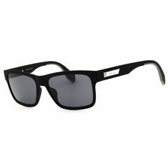 Adidas Men's Sunglasses - Matte Black Rectangular Shape Full Rim Frame | OR0067 02A