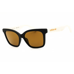 Adidas Women's Sunglasses - Matte Black Cat Eye Shape Full Rim Frame | OR0070 02G