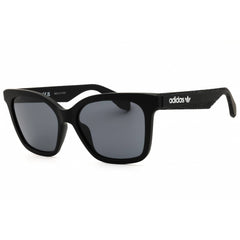 Adidas Women's Sunglasses - Matte Black Rectangular Shape Full Rim Frame | OR0070 02A