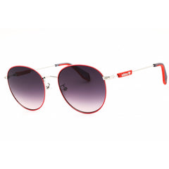 Adidas Unisex Sunglasses - Matte Pink Metal Round Shape Full Rim Frame | OR0072 73W