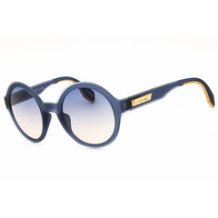 Adidas Women's Sunglasses - Matte Blue Injected Propionate Round Frame | OR0080 91W