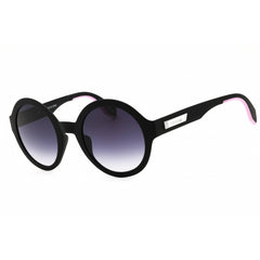 Adidas Women's Sunglasses - Matte Black Injected Propionate Round Frame | OR0080 02B