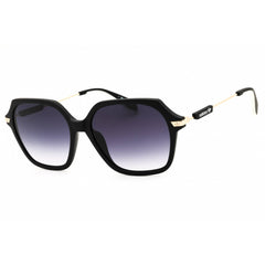Adidas Women's Sunglasses - Matte Black Injected Propionate Round Frame | OR0082 02B