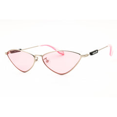 Adidas Women's Sunglasses - Shiny Palladium Cat Eye Shape Full Rim Frame | OR0084 16Y