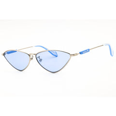 Adidas Women's Sunglasses - Shiny Palladium Metal Oval Full Rim Frame | OR0084 16V
