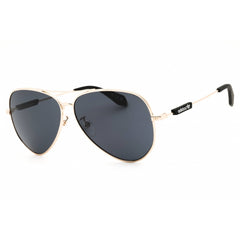 Adidas Unisex Sunglasses - Shiny Rose Gold Metal Aviator Full Rim Frame | OR0085 28A