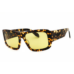 Adidas Unisex Sunglasses - Dark Havana Rectangular Shape Full Rim Frame | OR0090 52N