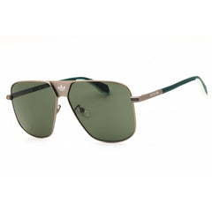 Adidas Men's Sunglasses - Matte Gunmetal Rectangular Shape Full Rim Frame | OR0091 09N