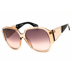 Adidas Women's Sunglasses - Shiny Light Brown Oversized Full Rim Frame | OR0098 45F