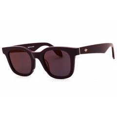 Adidas Unisex Sunglasses - Shiny Violet Rectangular Shape Full Rim Frame | OR0109 81U
