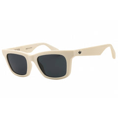 Adidas Unisex Sunglasses - White Injected Propionate Rectangular Frame | OR0116 21A