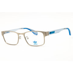 Adidas Men's Eyeglasses - Matte Palladium Rectangular Full Rim Frame | OR5049 017