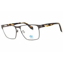 Adidas Men's Eyeglasses - Shiny Gunmetal Rectangular Shape Full Rim Frame | OR5062 008