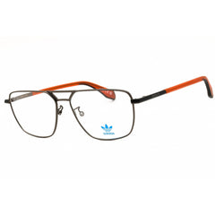 Adidas Men's Eyeglasses - Matte Gunmetal Rectangular Shape Full Rim Frame | OR5069 009