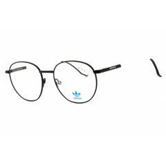 Adidas Unisex Eyeglasses - Black/White Metal Round Shape Full Rim Frame | OR5071 005