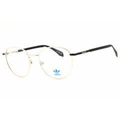 Adidas Unisex Eyeglasses - Pale Gold Metal Round Shape Full Rim Frame | OR5071 032
